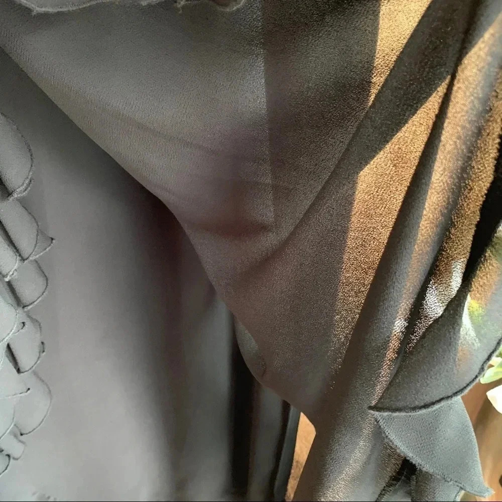 **NEW JS Collections Side Split Ruffle Skirt - Picture 8 of 11